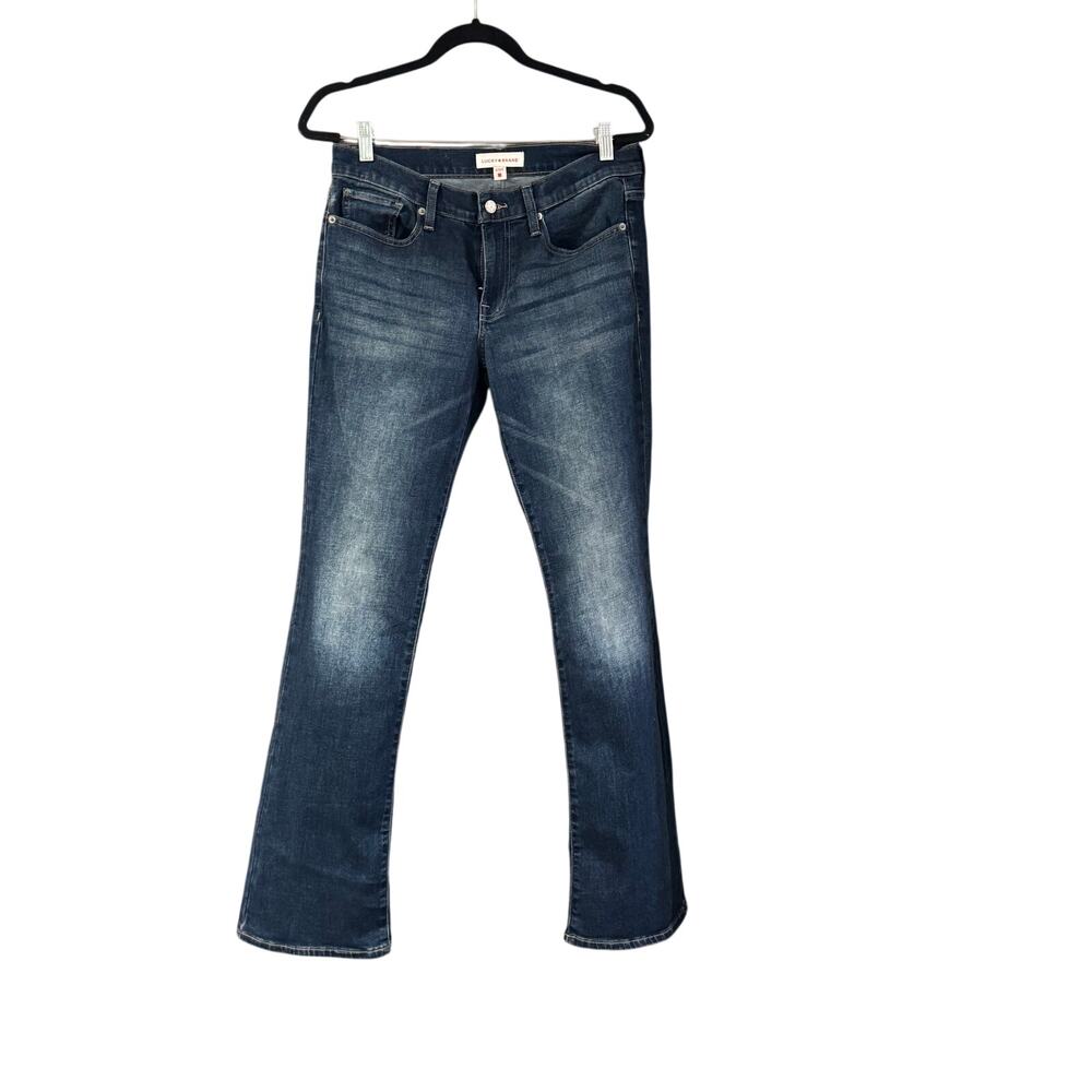 Lucky Brand Sweet Mid Rise Bootcut Jeans Womens 8/28 R Blue Denim Cotton Stretch